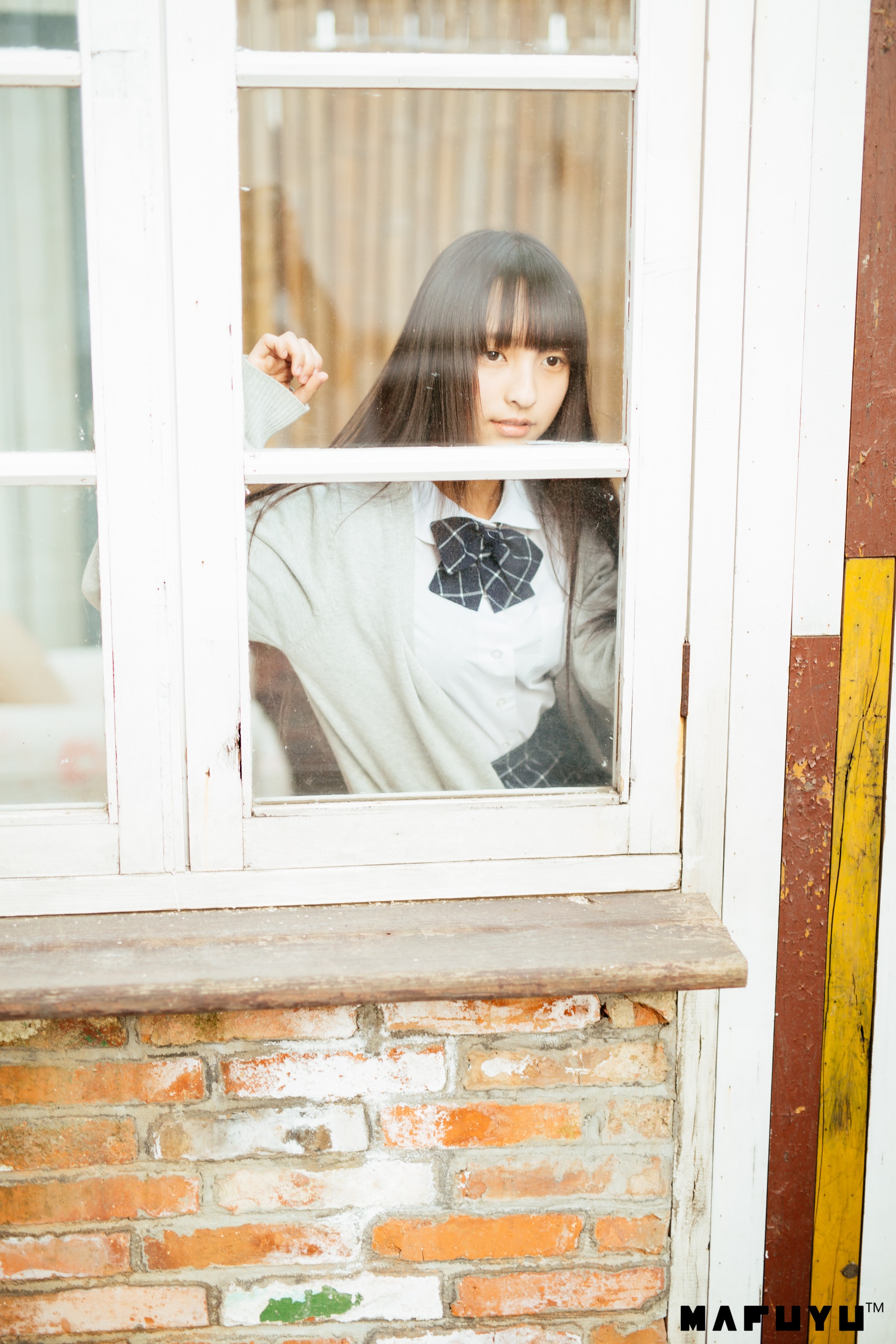 图片[1]-神楽坂真冬 – NO.004 JK制服-第二版[47P]-XikXak